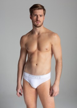Мъжки слип Bielizna Męska - Slip Cotton White