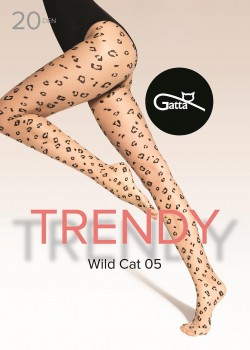 Чорапогащник Rajstopy-Wild-Cat-05-20-Den-Daino-Nero-Daino-Nero-beowo-Czarny
