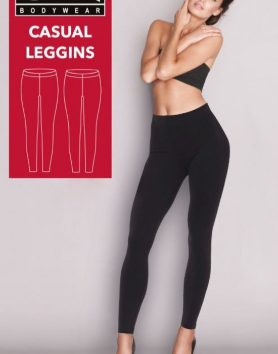 Дамски безшевен клин Casual Leggings BLACK
