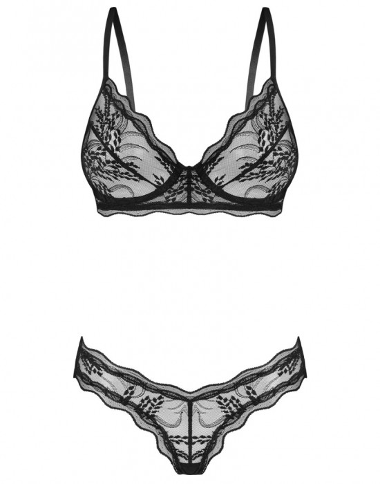 Черен секси комплект Perisia 