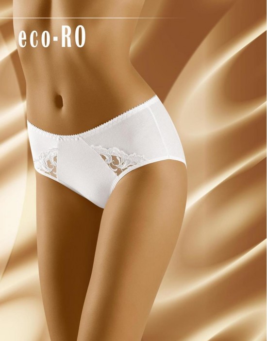 Гладки бикини в бял цвят Eco Ro - Sabrina.bg