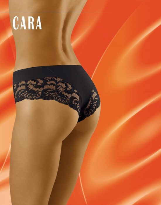 Дантелени бикини в черно Cara - Sabrina.bg