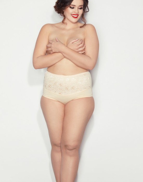 Моделиращи макси бикини в черно Ala 6XL-9XL - Sabrina.bg