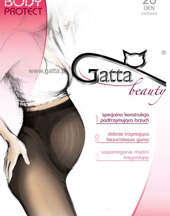 Чорапогащник за бременни в златисто Body Protect Golden 20 DEN - Sabrina.bg