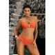 Бански костюм от две части в оранжево Amanda M-386-11 - Sabrina.bg