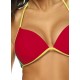 Бански костюм от две части Brooke в цвят бордо M-462 (1) - Sabrina.bg