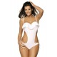 Цял бански костюм в бяло Carmen M-468-7 - Sabrina.bg