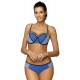 Бански костюм от две части в синьо Charlotte M-495-11 - Sabrina.bg