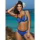Бански костюм от две части в синьо Charlotte M-495-11 - Sabrina.bg