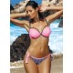 Бански костюм от две части в розово Cindy M-454-1 - Sabrina.bg