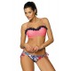 Бански костюм от две части в розово Claudia M-452-2 - Sabrina.bg