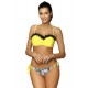 Бански костюм от две части в жълто Claudia M-452-5 - Sabrina.bg