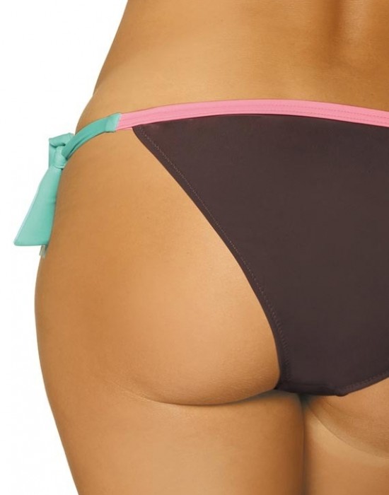 Бански костюм от две части в кафяв цвят Iris M-450 (6) - Sabrina.bg