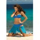 Бански костюм от две части в синьо Larisa M-204-8 - Sabrina.bg