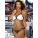 Бански костюм от две части в бяло Linda M-457-1 - Sabrina.bg