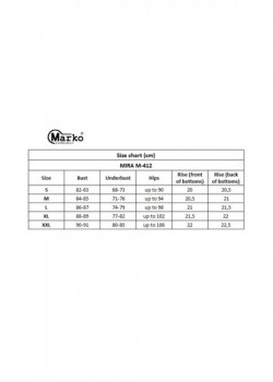 Бански костюм от две части във виолетово Mira M-412-4