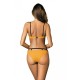 Бански костюм от две части в оранжево Nathalie M-391-15 - Sabrina.bg