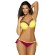 Бански костюм от две части в жълто Virginia M-456-2 - Sabrina.bg