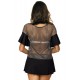 Плажна туника в черно Claire M-460-5 - Sabrina.bg