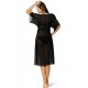 Плажна туника в черно Dora M-443-2 - Sabrina.bg