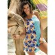 Плажна туника в синьо Jenna M-416-3 - Sabrina.bg