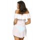 Плажна туника в бяло Juliet M-461-1 - Sabrina.bg