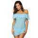 Плажна туника в синьо Juliet M-461-5 - Sabrina.bg