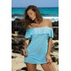 Плажна туника в синьо Juliet M-461-5 - Sabrina.bg