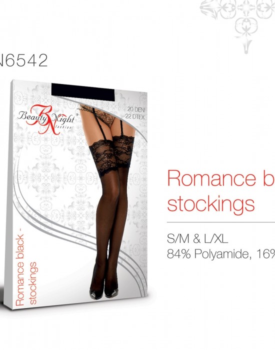 Фини червени 7/8 чорапи Romance cherry - Sabrina.bg