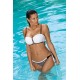 Бански костюм от две части в бял цвят Caren M-505-2 - Sabrina.bg