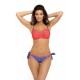 Бански костюм от две части в оранжев цвят Penny M-540-1 - Sabrina.bg