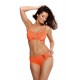 Бански костюм от две части в оранжев цвят Rihanna M-525-8 - Sabrina.bg