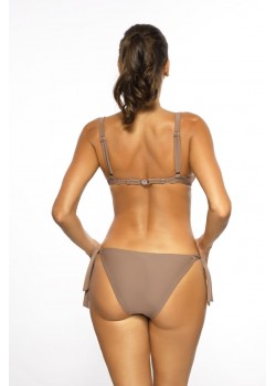 Бански в цвят капучино от две части Heidi M-631-12