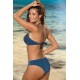 Тъмносин бански от две части Lillian M-589-2 - Sabrina.bg