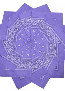 Кърпа за глава бандана Bandana в лилав цвят