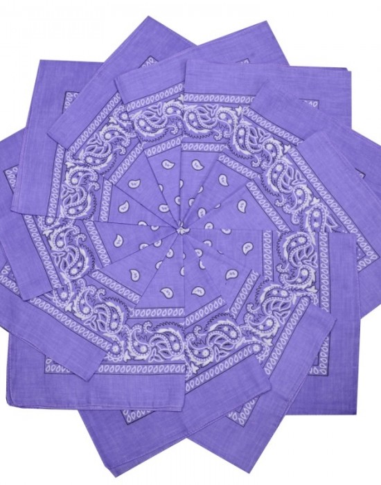 Кърпа за глава бандана Bandana в лилав цвят - Sabrina.bg