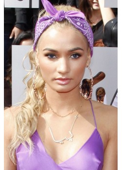Кърпа за глава бандана Bandana в лилав цвят