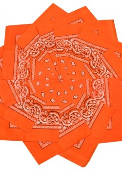 Кърпа за глава бандана Bandana в оранжево