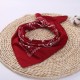 Кърпа за глава бандана Bandana в тъмночервено - Sabrina.bg