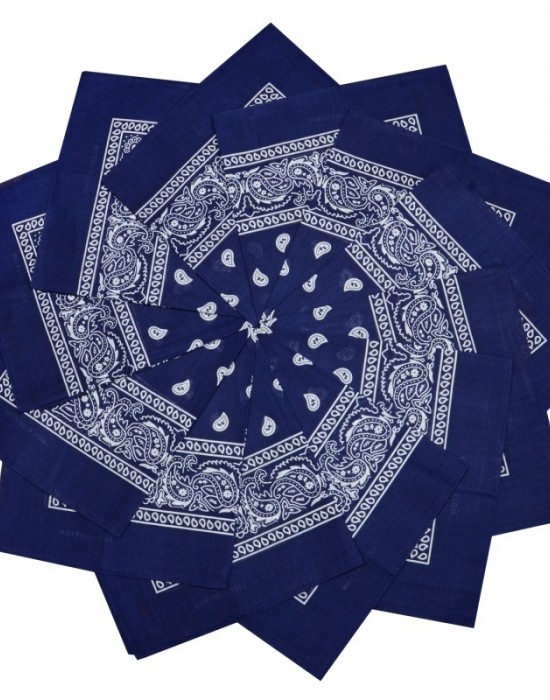 Кърпа за глава бандана Bandana в тъмносиньо - Sabrina.bg