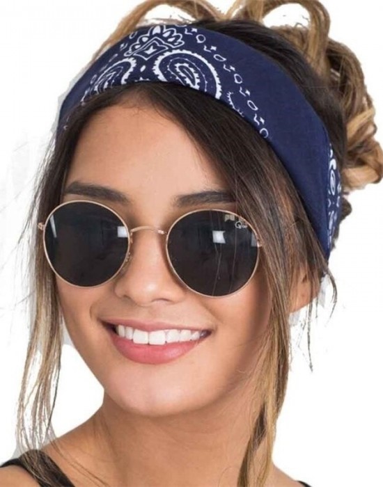 Кърпа за глава бандана Bandana в тъмносиньо - Sabrina.bg