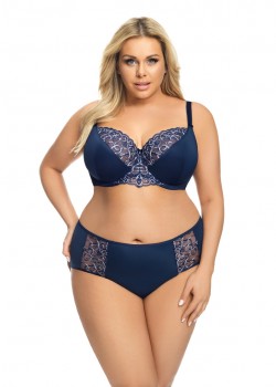 Макси бикини в тъмносин цвят K561