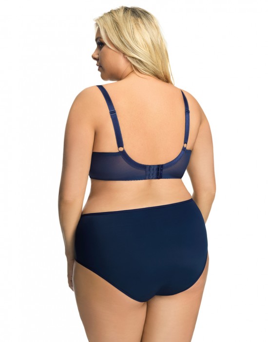 Макси бикини в тъмносин цвят K561 - Sabrina.bg