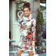 Цветна рокля 282-1 - Sabrina.bg