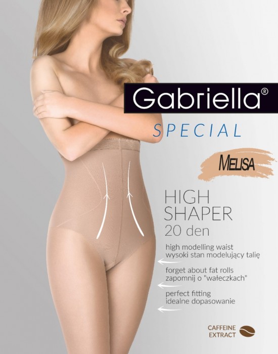 Чорапогащник в цвят Melisa High Shaper 20 DEN - Sabrina.bg