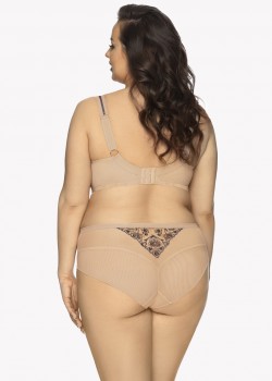 Сутиен за голям бюст в бежов цвят Patricia Maxi 1062