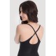 Коригиращо боди в черен цвят 119 - Sabrina.bg