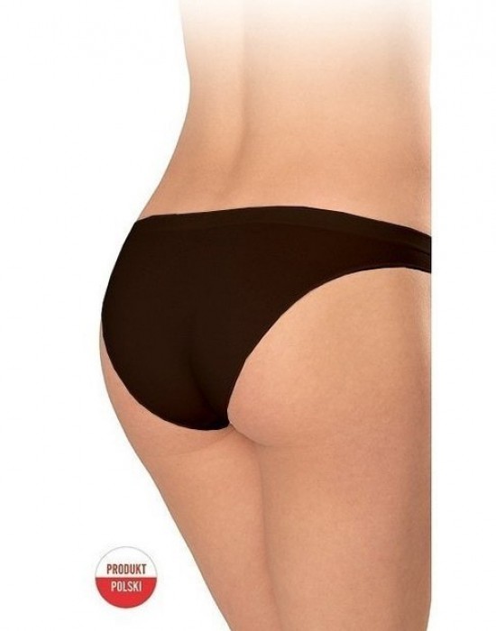 Микрофибърни бикини в черен цвят TANGA - Sabrina.bg