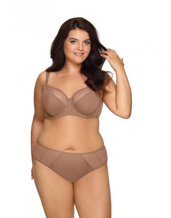 Микрофибърни бикини в цвят капучино AV 1030/1 - Sabrina.bg