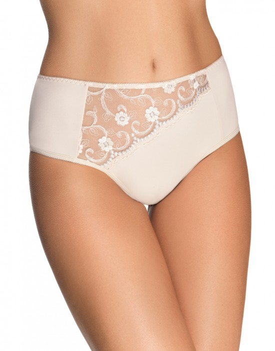 Бразилиани с висока талия в бежов цвят K578 ROMA - Sabrina.bg